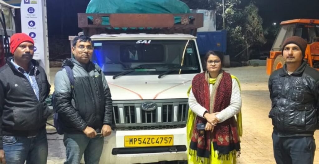 अवैध धान परिवहन